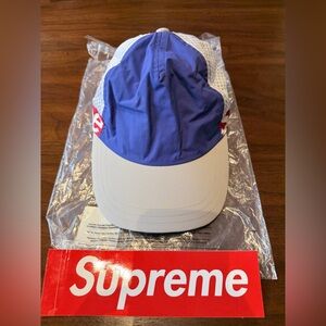 Supreme Blue and White Cap